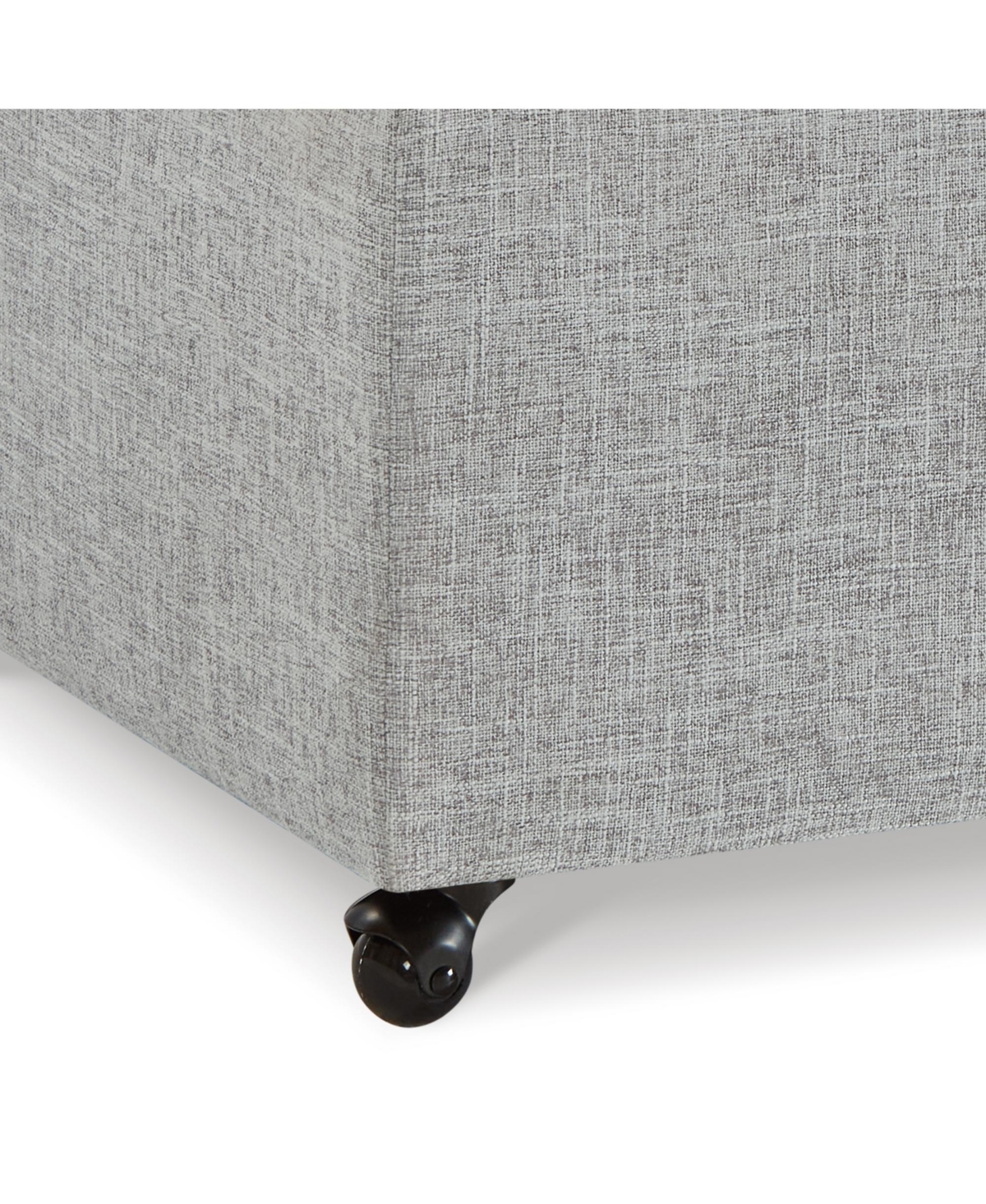 Streamdale Furniture Modern Large Comfort Sofa Ottoman with Storage, Modular Sectional Storage Ottoman With Wheels For Living Room, Lounge Ottoman, Co