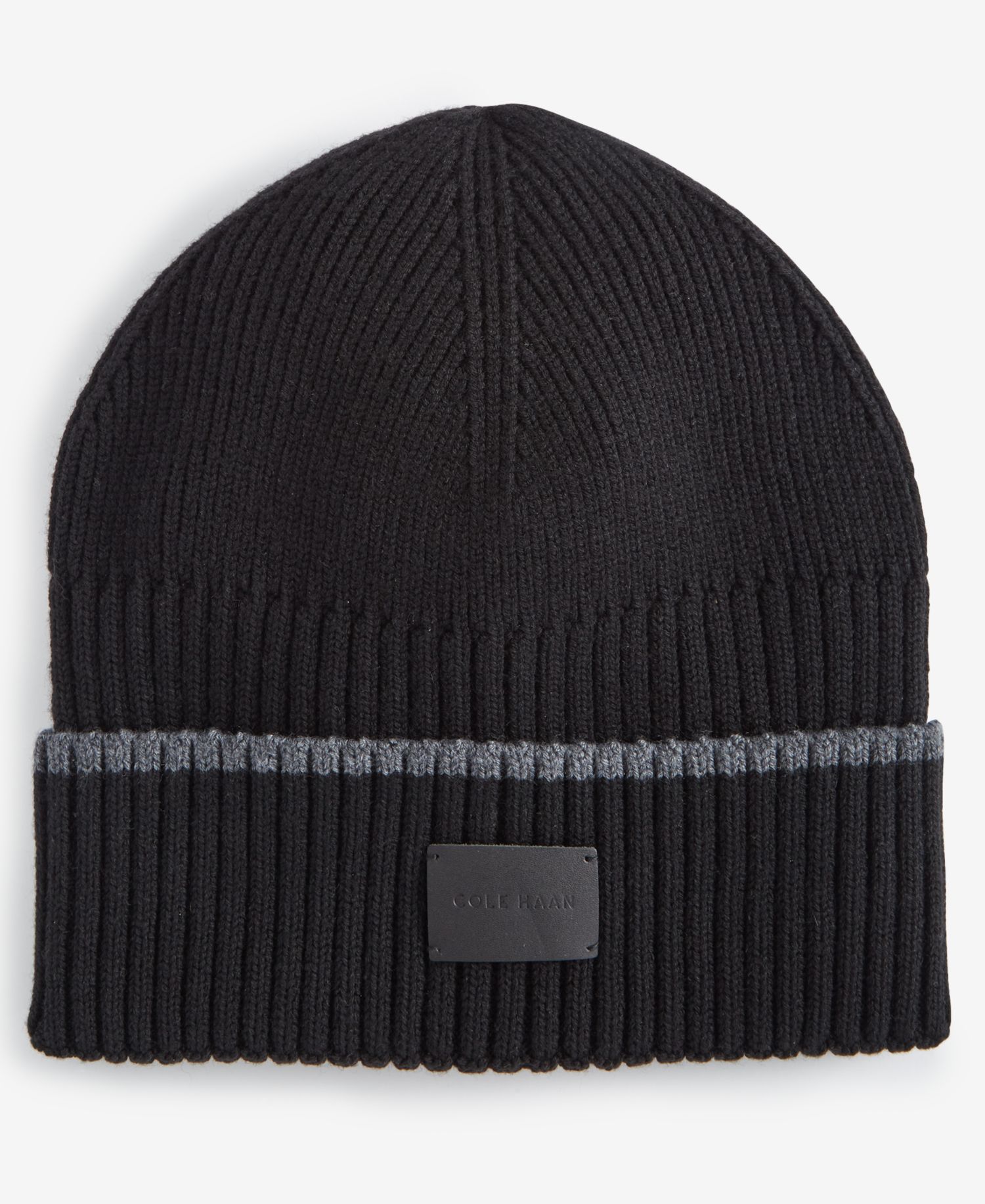Men's Heritage Ribbed-knit Tipped Cuffed Beanie
