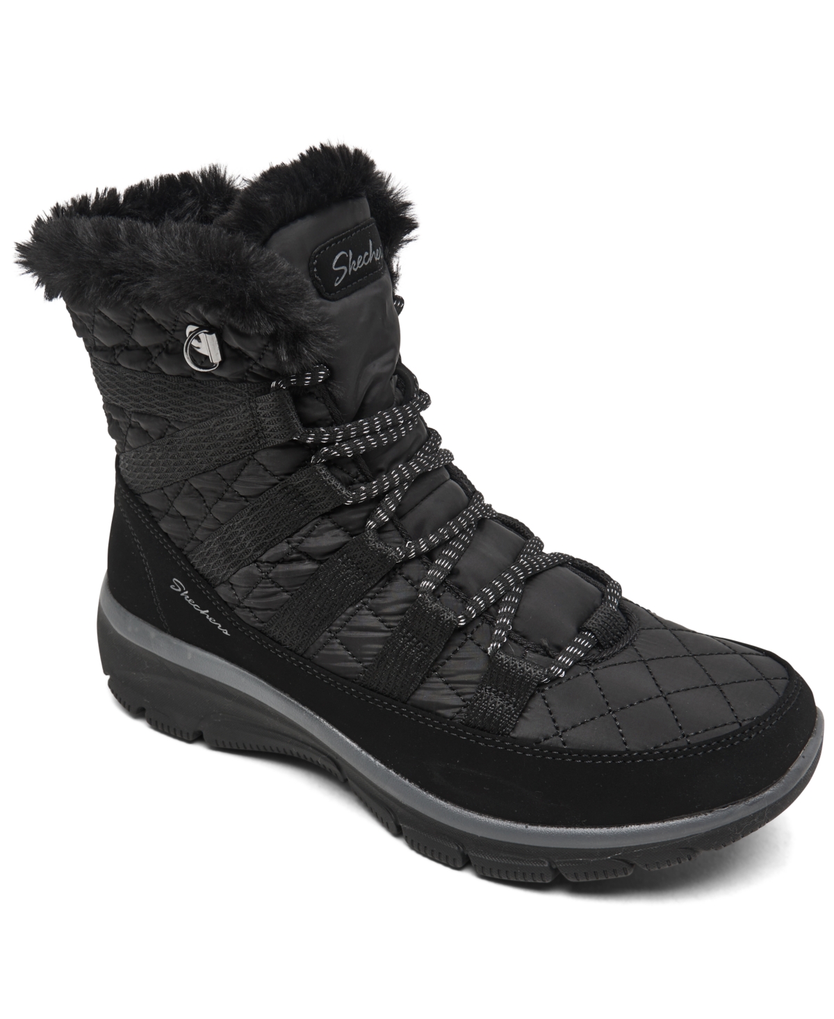 Women's Relaxed Fit Easy Going - Moro Rock Boots from Finish Line - Black