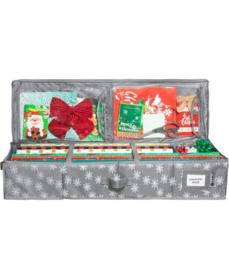 Wrapping Paper Storage Container. Fits up to 27 Rolls 1.37" Diam.