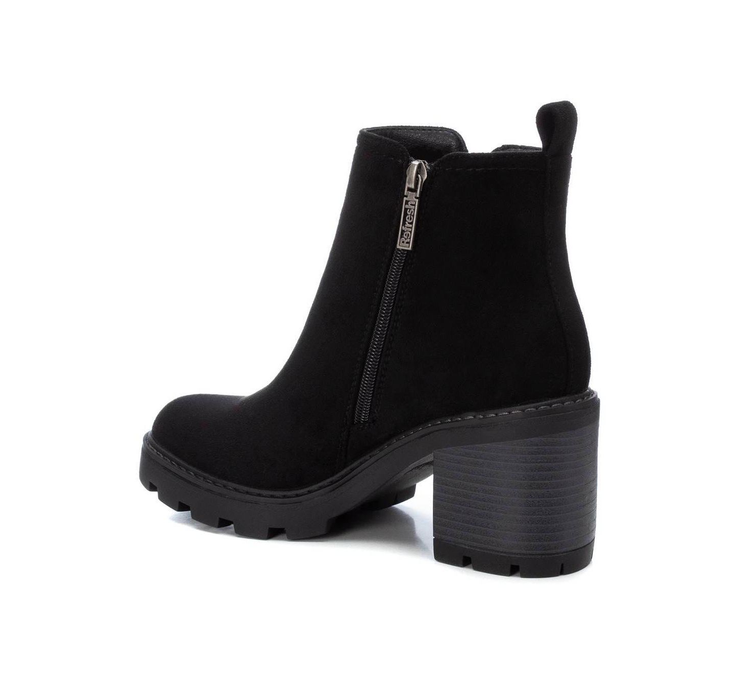 Женские ботинки XTI Casual Suede Booties, цвет: Чёрный — фото 4