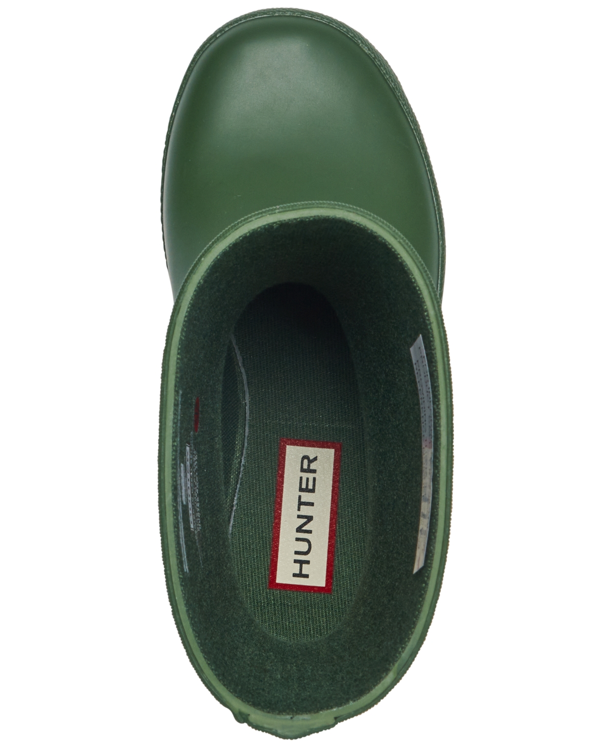 Hunter Toddler Kids' Original First Classic Rain Boots From Finish Line In Green