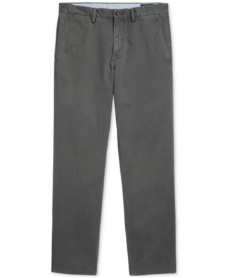Men's Straight-Fit Washed Stretch Chino Pants