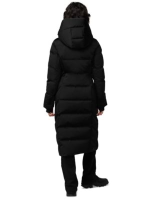 Women's Hooded Down Maxi Puffer Coat