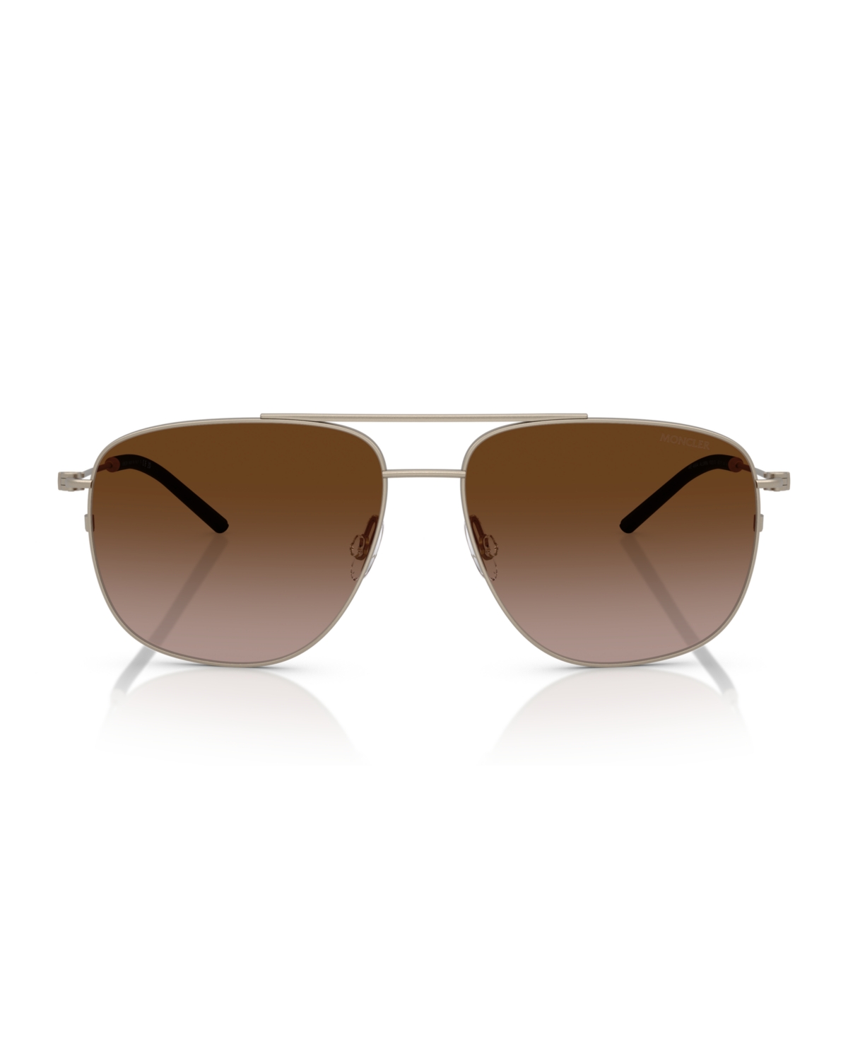 Shop Moncler Unisex Sunglasses, Alumni Me4004 In Matte Bronze
