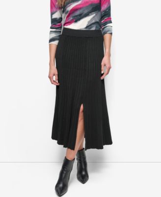 DKNY - Women's Pull-On Maxi Sweater Skirt
