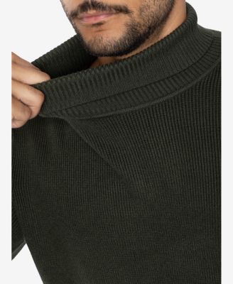 Men's Ribbed Turtle Neck Sweater