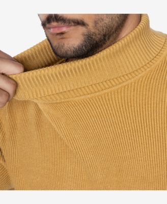 Men's Ribbed Turtle Neck Sweater
