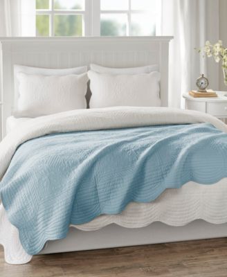 Tuscany Scalloped-Edge Throw, 60" x 72"