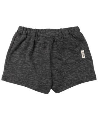 Baby Boys Bodee Solid Navy Shorts Navy Polyester/Viscose