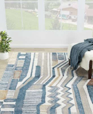Willa VIS-644 7'9"x9'9" Area Rug