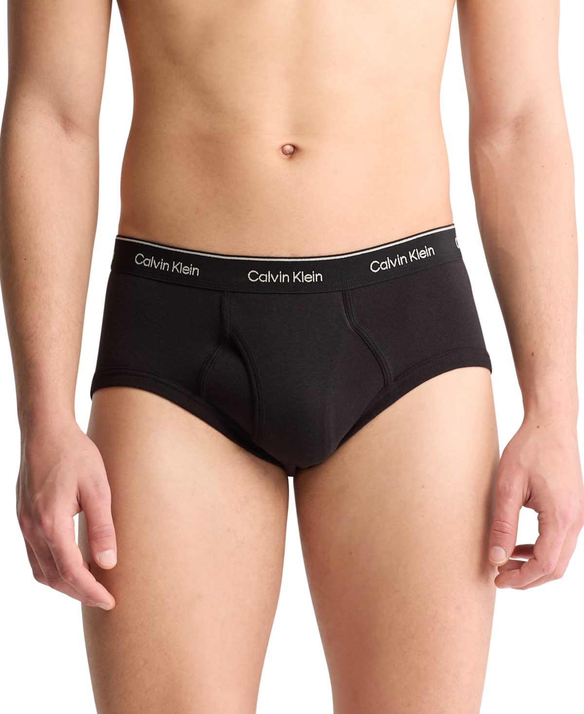 Calvin Klein Men's 5-Pack Cotton Classics Briefs Underwear