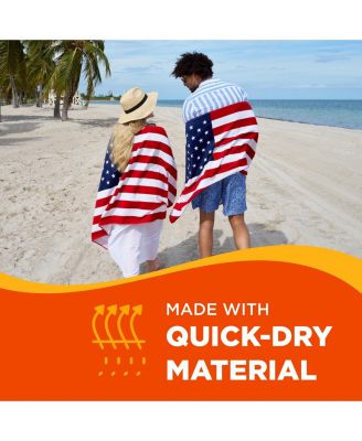 Printed Beach Towel Set - Oversized Beach Towel for Kids - Quick-Dry & Soft Cotton Towel with Printed Design - Luxury Towel for Swimming - 30" x 60", Magical Unicorn (2 Pack)