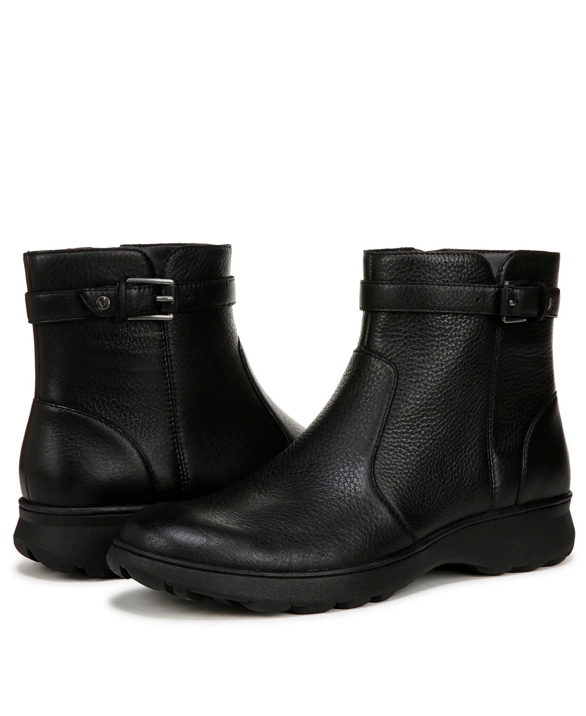 Vionic Womens Redding Ankle Booties -leather