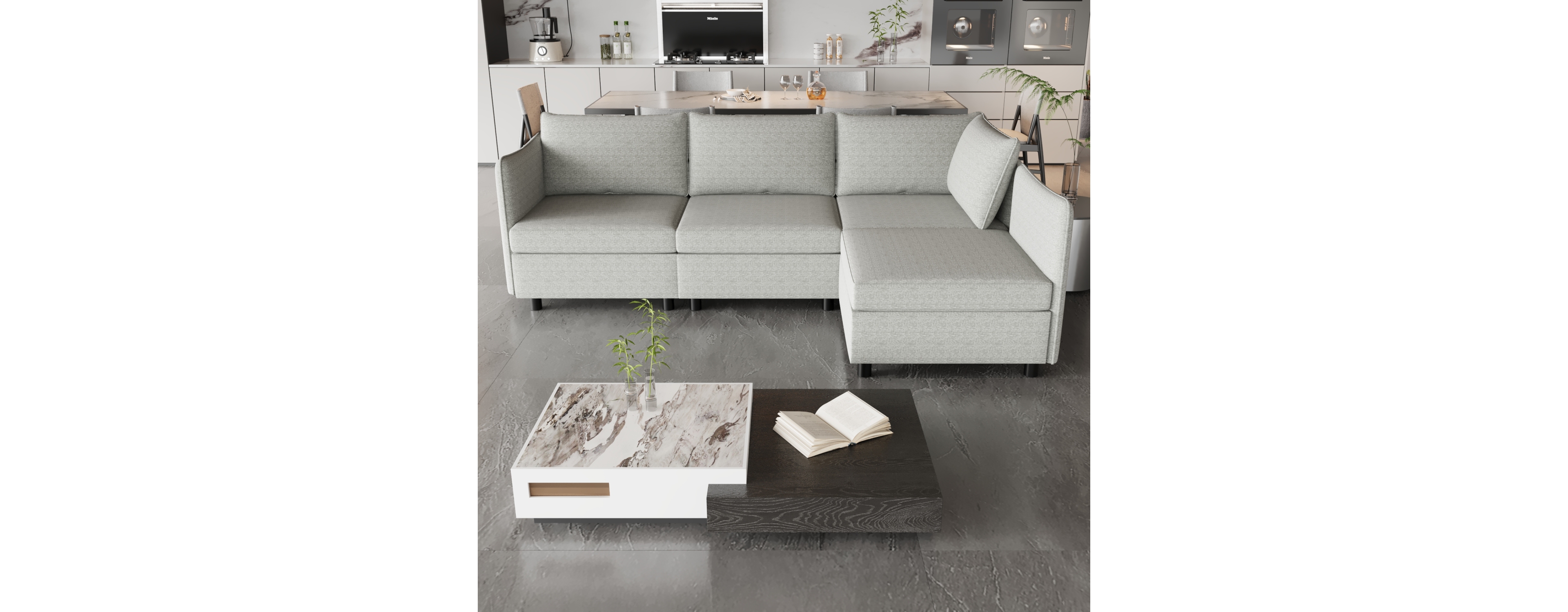 Streamdale Modular Sofa with Storage & Sleeper Options