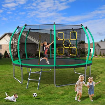 Streamdale 12FT Trampoline with Enclosure for Kids and Adults