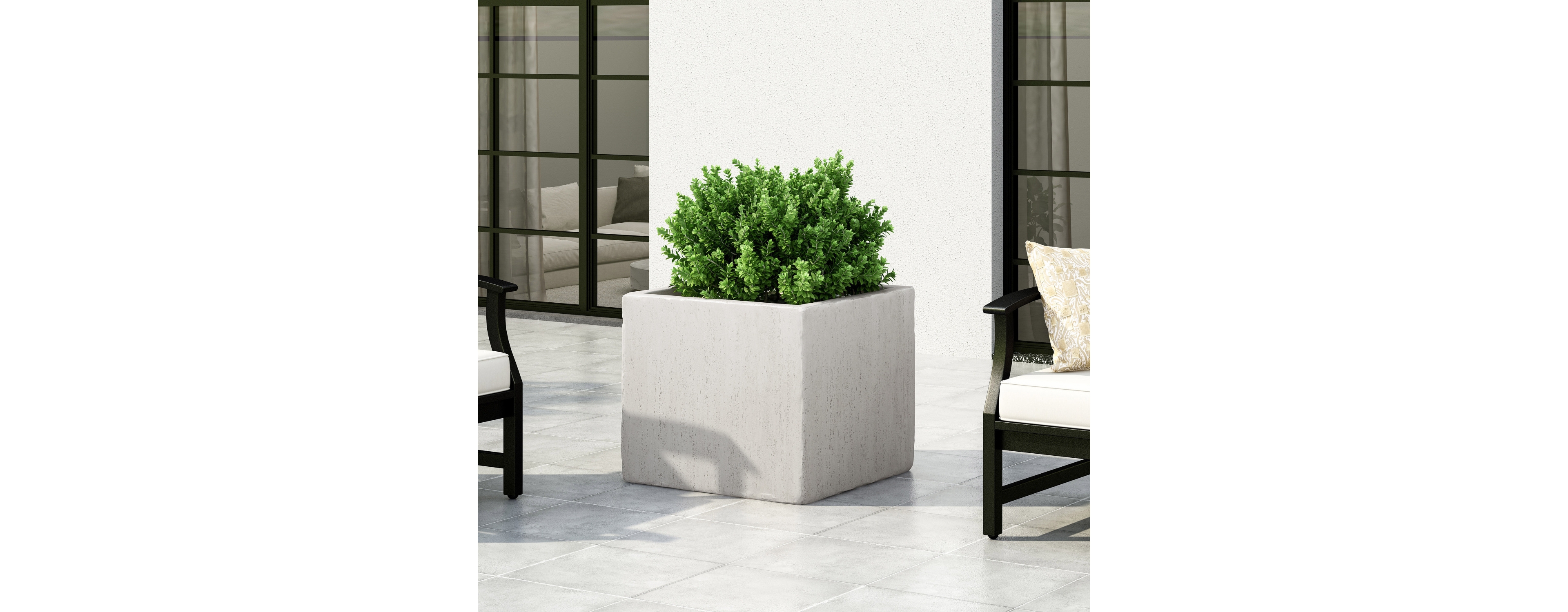 Ella Mgo L 22: The Sophisticated Planter For Outdoor Elegance