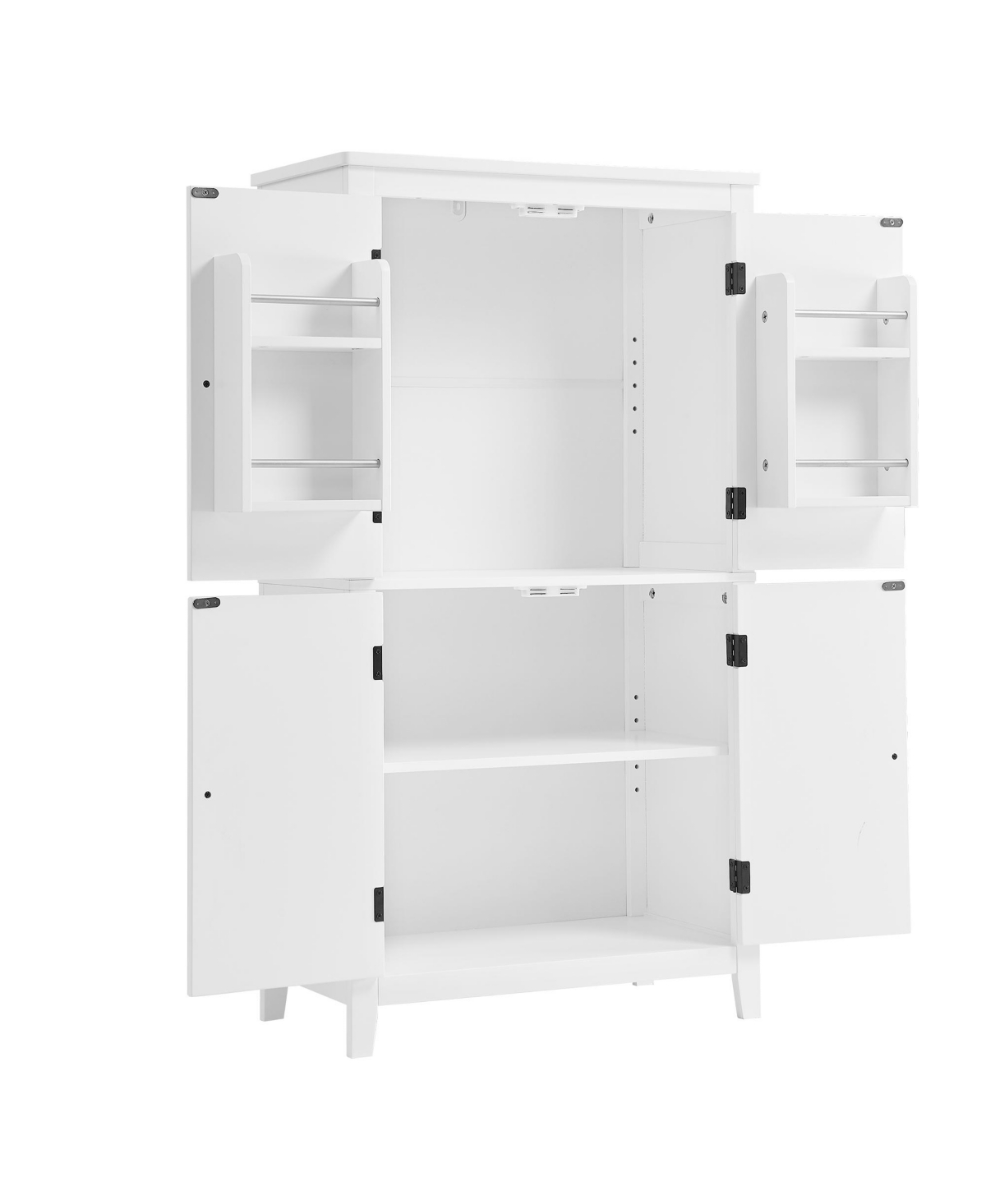 Streamdale Furniture Streamdale Elegant Bathroom Floor Storage Cabinet (4 Doors)