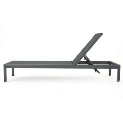 Streamdale Cape KD Chaise Lounge Grey