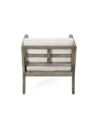 Streamdale 4-Piece Acacia Wood Patio Set with Cushions