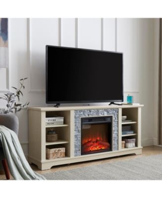 Modern Electric TV Stand with 18" Fireplace Insert