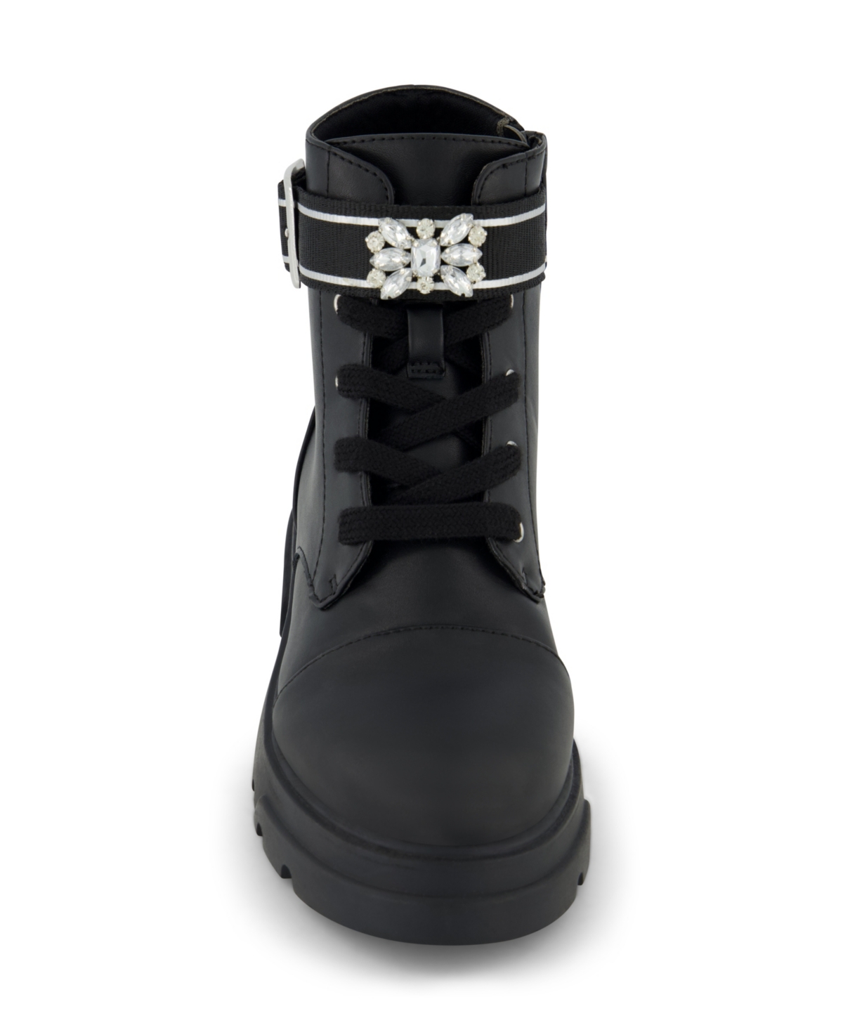 Jessica Simpson Little and Big Girls Rosa Brooch Moto Boot