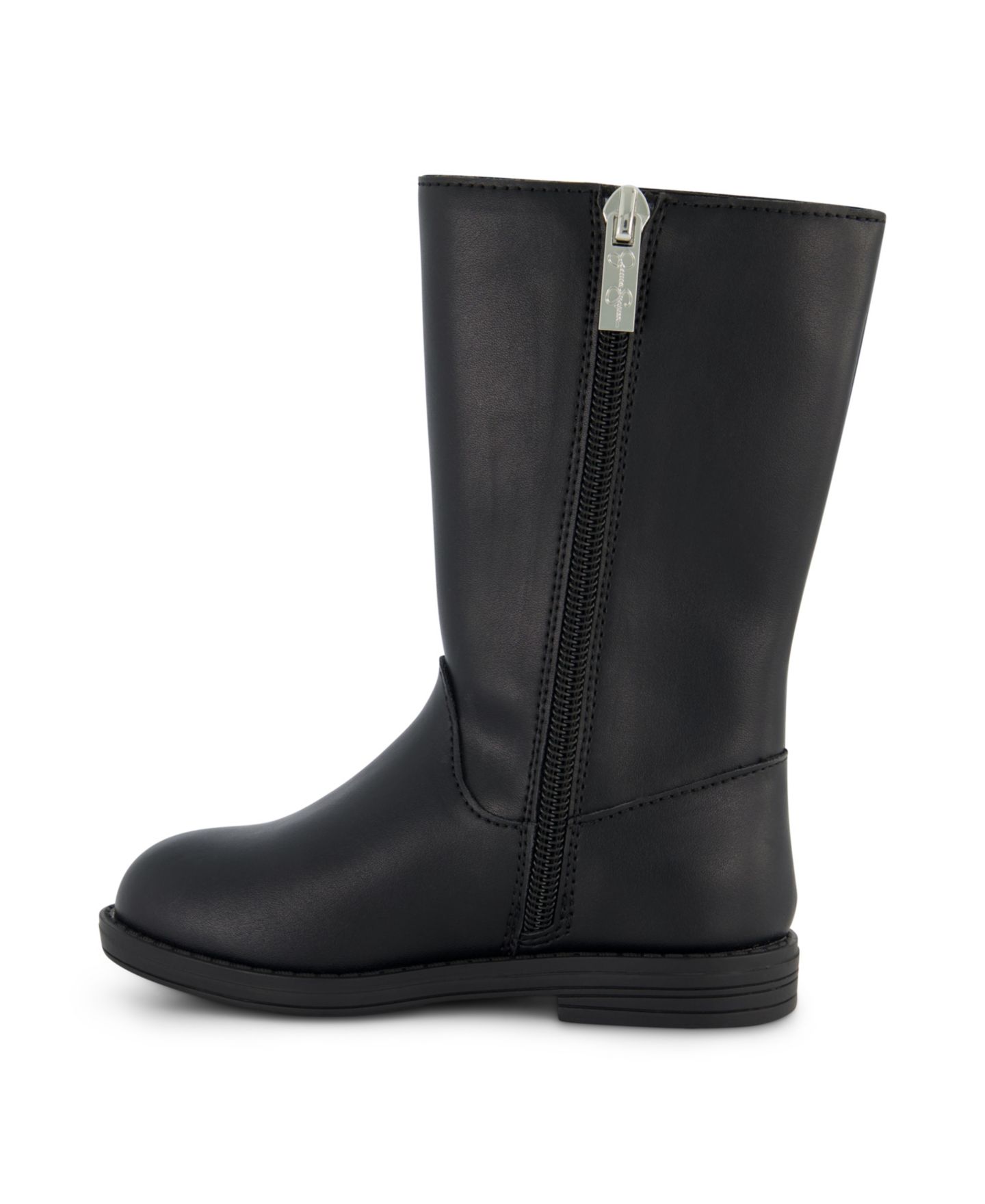 Ботинки Jessica Simpson Evie Ribbon Riding Boot для девочек-малышей, цвет: Чёрный — фото 4