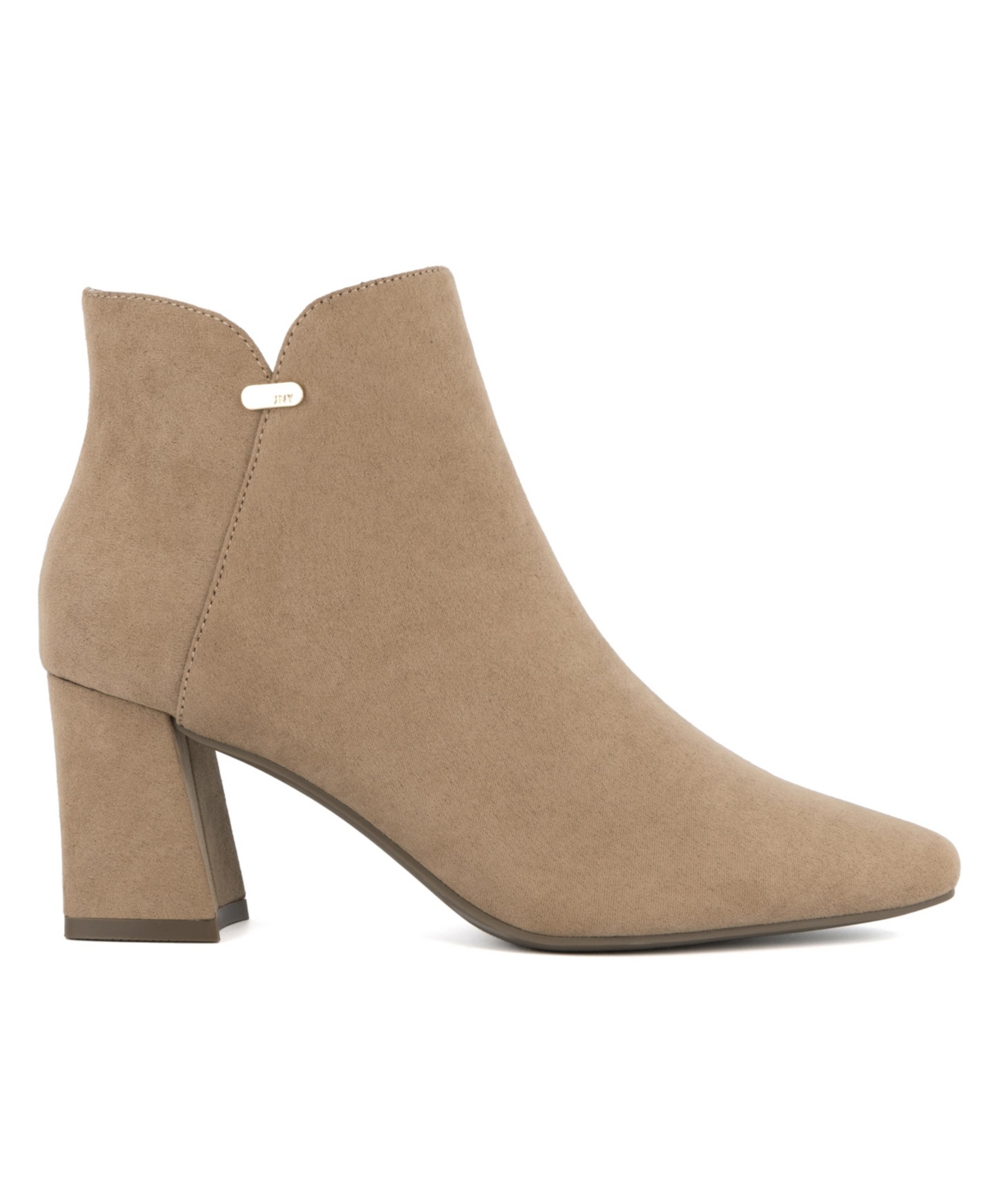Jones New York Women's Delno Block Heel Dress Booties In Light Natural