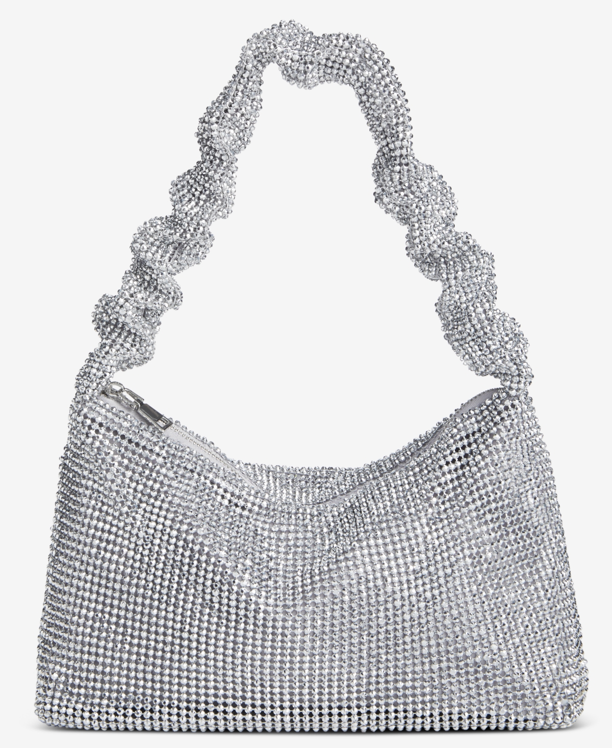 Mesh Scrunch Handle Bag, Exclusively at Macy's - Pink Dogwo