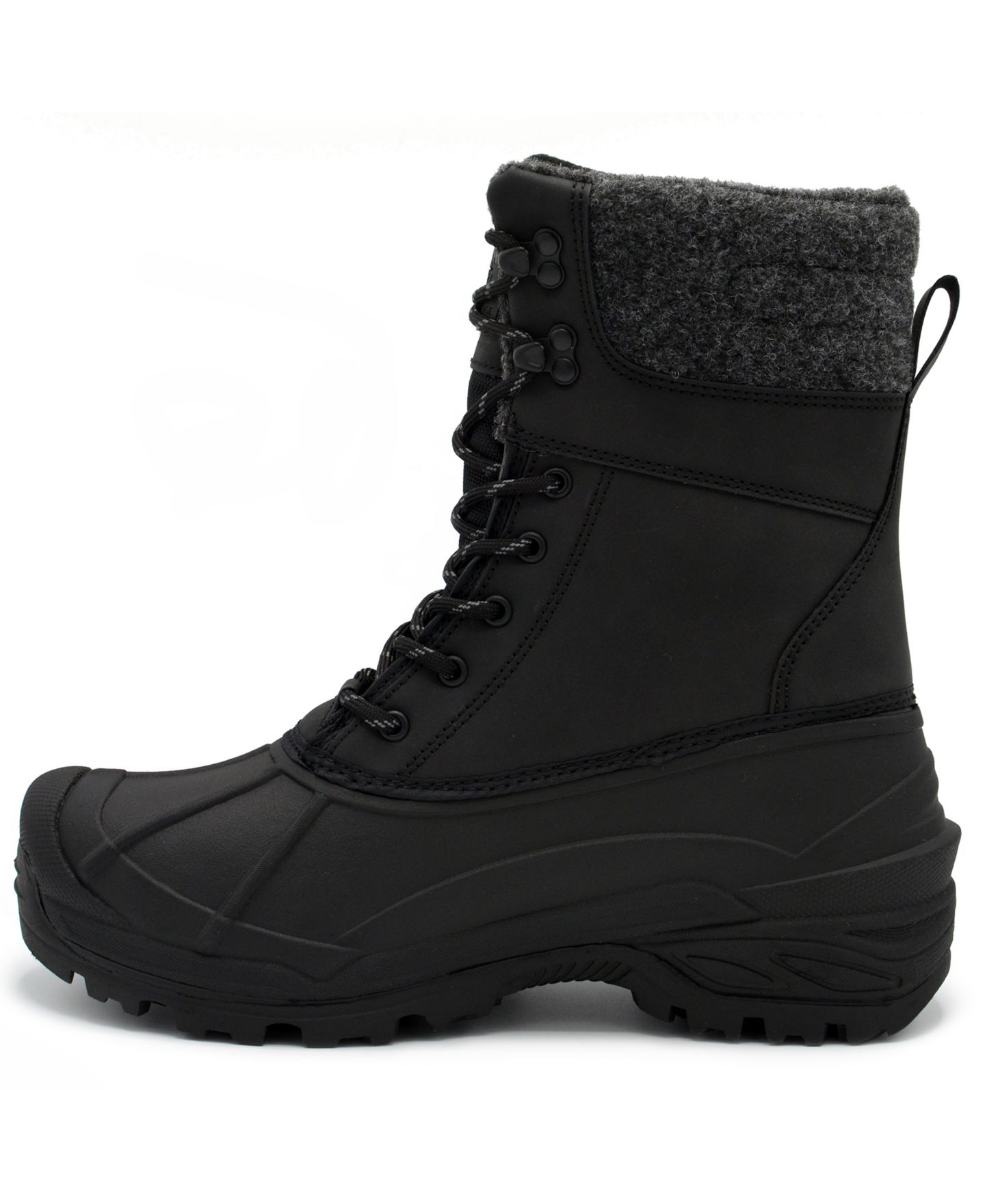 Мужские ботинки POLAR RANGE Tasco Cold Weather Snow Boot, цвет: Чёрный — фото 6