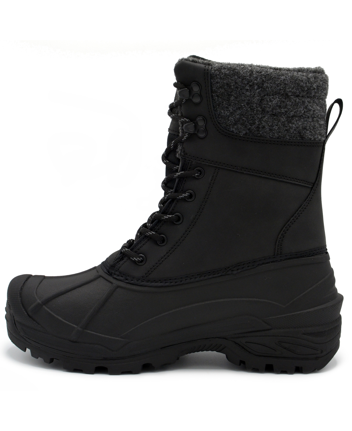 Polar Range Men's Tasco Cold Weather Snow Boot In Black