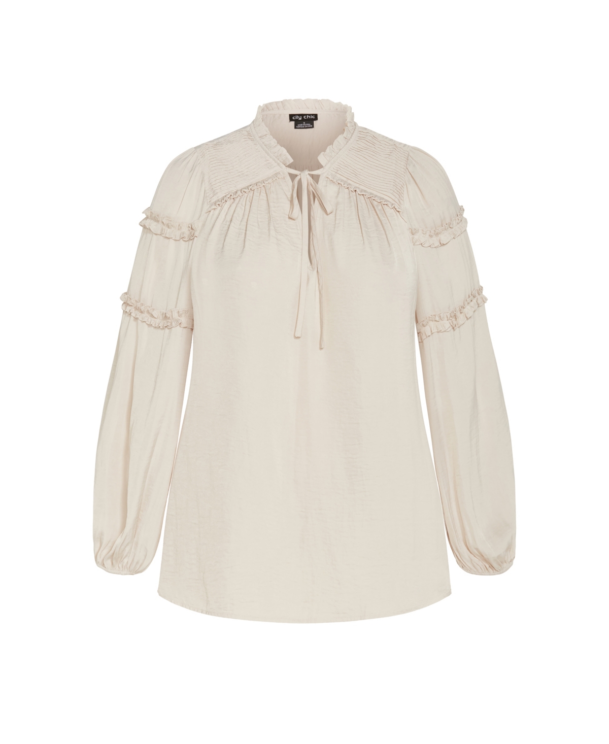 City Chic Plus Size Drama Queen Top