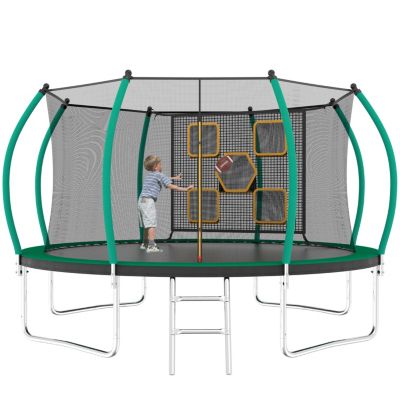 14ft Trampoline with Enclosure, ASTM Approved