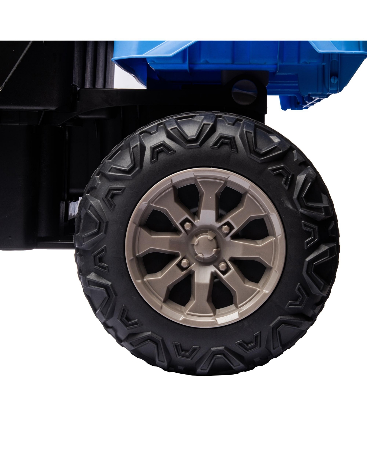 Streamdale Furniture 24V Ride On Truck 2 Seater Ride On Utv with 2x200W Motor Ride On Dump Truck with Dump Bed/Shovel Ride On Car with Remote Control