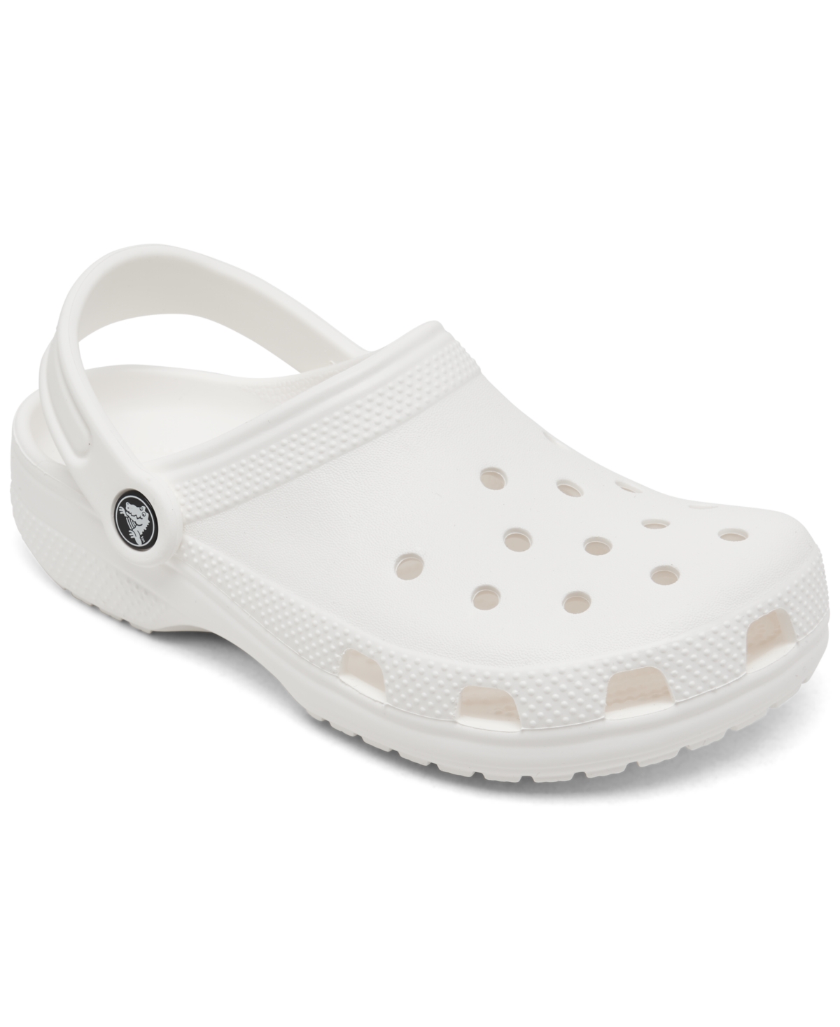 Crocs Little Girls Classic Clog Sandals From Finish Line In White