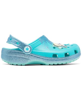 x Frozen Little Girls Elsa Classic Clogs from Finish Line