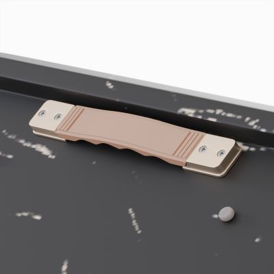 Extendable Dining Set for 6-8, Soft Padded Chairs