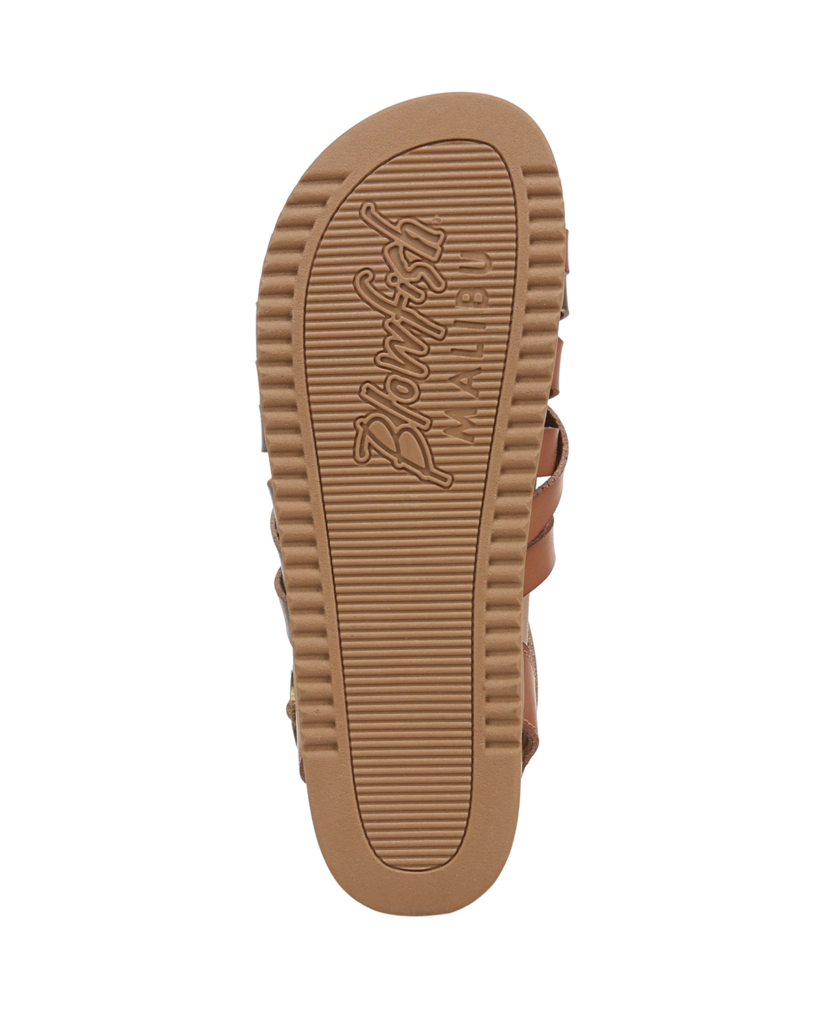 Blowfish Malibu Women's Curio Huarache Sandals In Oak Faux Leather