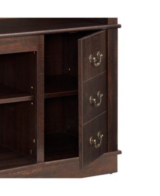 Streamdale Farmhouse TV Stand - 60" Espresso Media Console with Storage