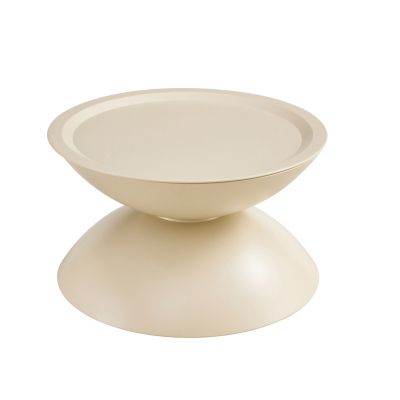 MILK Round Coffee Table with Movable Top