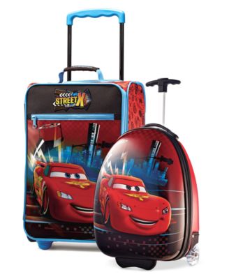 american tourister cars suitcase