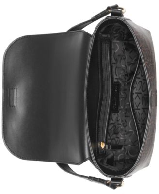 Millie Signature Flap Convertible Small Shoulder Bag