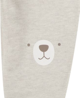 Baby Girls Crew Tee, Bodysuit and Pants, 3-Piece Set