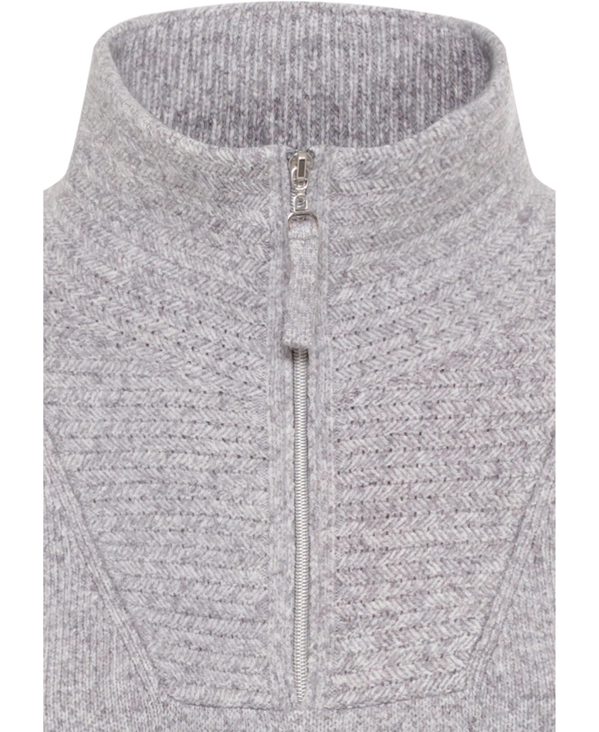 Olsen Women's Long Sleeve Quarter Zip Sweater