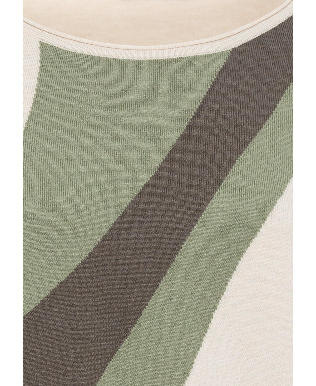 Olsen Women's Asymmetric Graphic Pullover