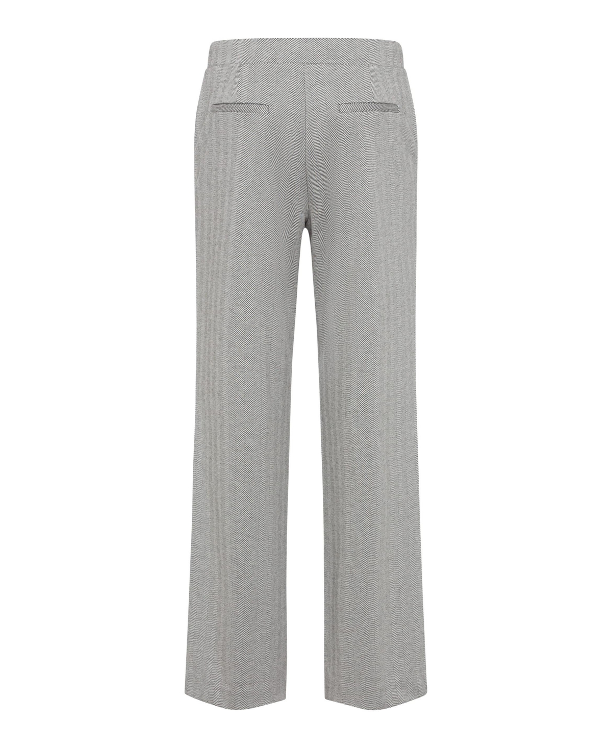 Olsen Women's Anna Fit Wide Leg Herringbone Pant