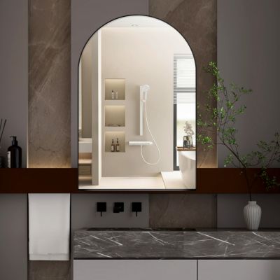 Streamdale Arched Recessed Medicine Cabinet with Mirror