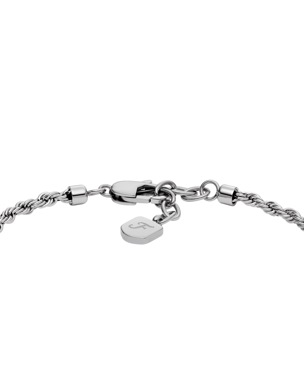 FossilPlated Stainless Steel Chain Bracelet - Silver