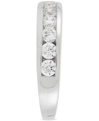 Certified Lab Grown Diamond Channel Set Band (1 ct. t.w.) in 14k Gold