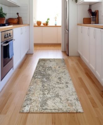 Bresca Washable BC5 2'3''x7'6'' Runner Area Rug